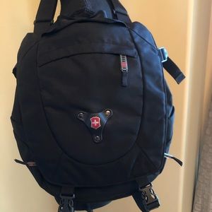 NWT Swiss Army Black Backpack